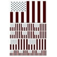 thumbnail image 1 of 13Pcs Pack USA Subdued Civil Peace Flag Assortment Assorted Vinyl Sticker Decals, 1 of 2