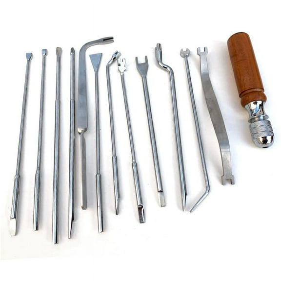 13Pcs Piano Tuning Tool Piano Tuning Maintenance Tool Piano Tuning Tool Kit with Tuning Wrench