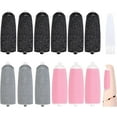 thumbnail image 1 of 13Pcs Replacement Roller Heads for Flawless Pedi, Compatible with Finishing Touches Flawless Pedi Electric Foot File,Home Pedicure Kit, 6 Black Coarse＆3 Gray Fine＆3 Pink Fine,a Cleaning Brush, 1 of 5
