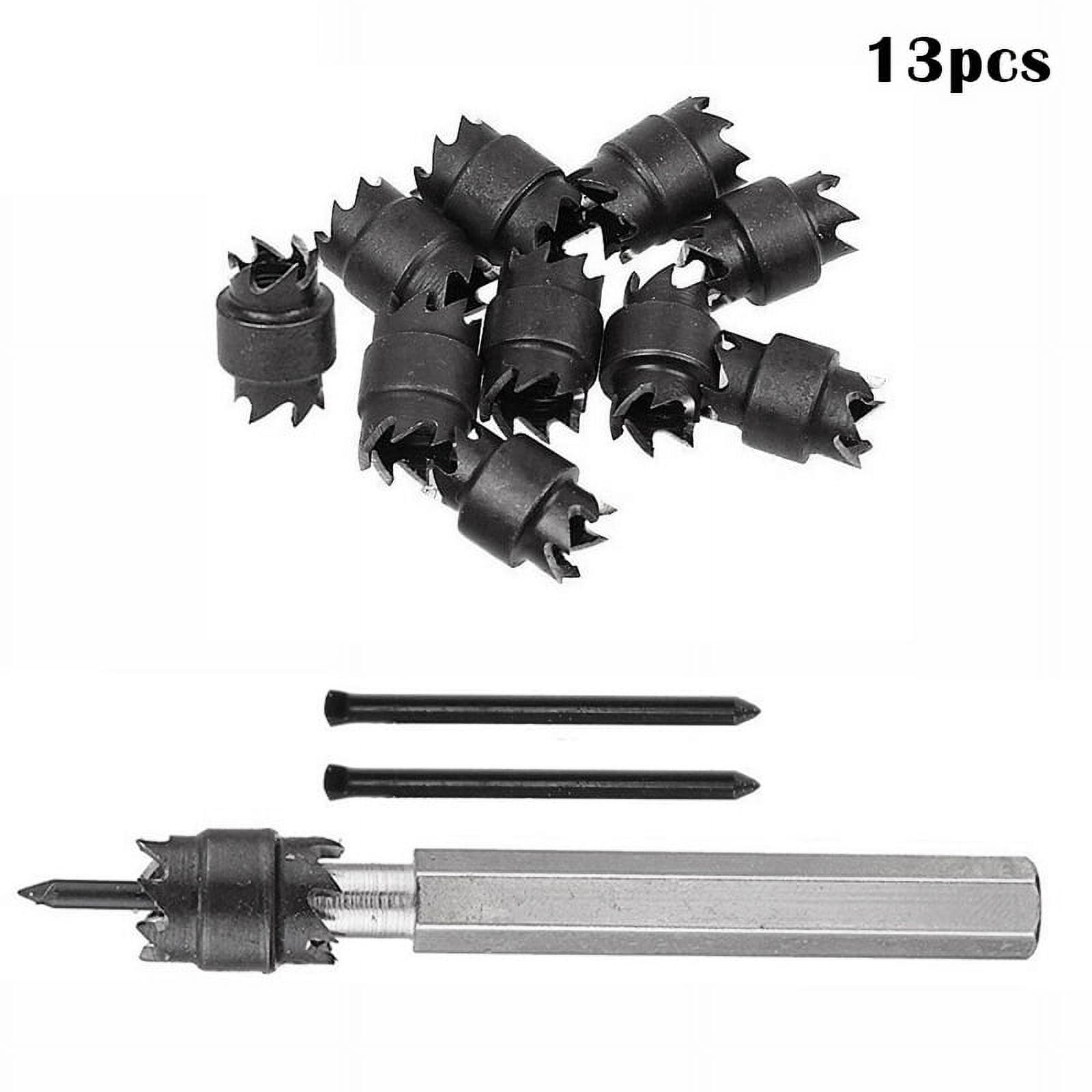 13Pcs Sided Rotary Spot Weld Cutter Kit Spot Weld Cutter Remover Drill