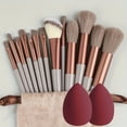 13Pcs Soft Fluffy Makeup Brushes Set for Cosmetics Foundation Blush
