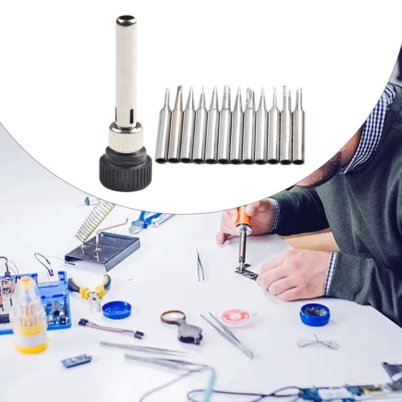 13Pcs Soldering Iron Tips 900M-T for 907 933 926 937 928 94 Station Tool