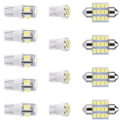 13Pcs T10 31mm Festoon LED Light Bulb