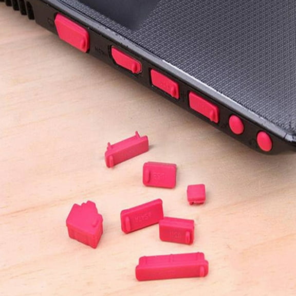13Pcs Universal Silicone Anti Dust Port Plugs Cover Stopper for Laptop Notebook