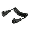 13Pin to 13Pin Adapter Cable Trailer Plug Extension Spring Cord for Car