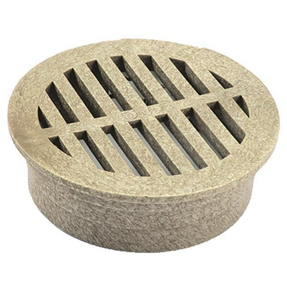 13S 4 in. Sand Round Structural Foam Polyolefin Grate