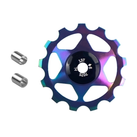 13T Steel Bearing Pulley Bicycles Rear Derailleur Jockey Wheel Road Bike Guide Roller for Road Bike, Mountain Bike