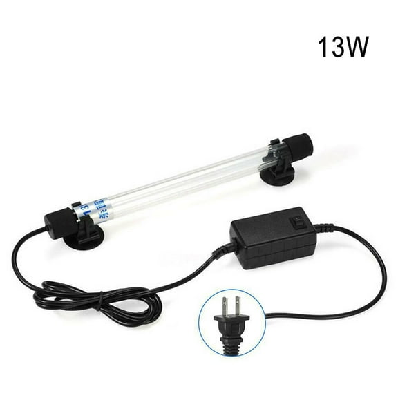 13W Aquarium Submersible UV Light Sterilizer Pond Fish Tank Germicidal Clean Lamp