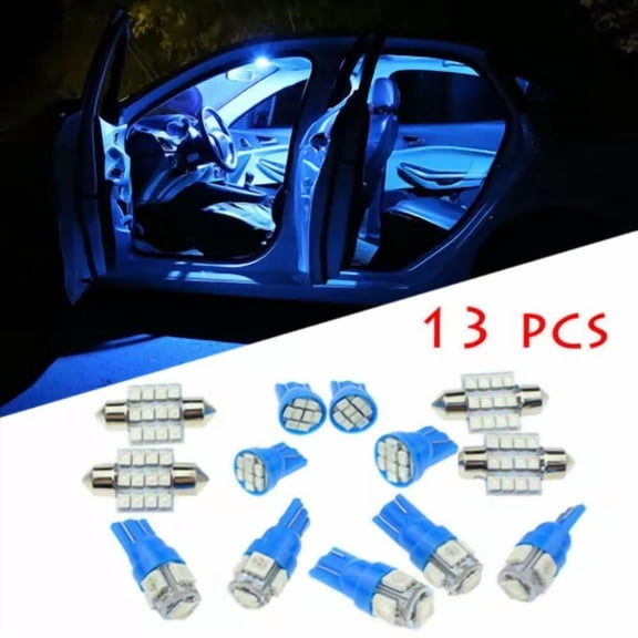 13X Car Interior Led Light Bulbs For Dome License Plate Lamp 12V Kit Accessories