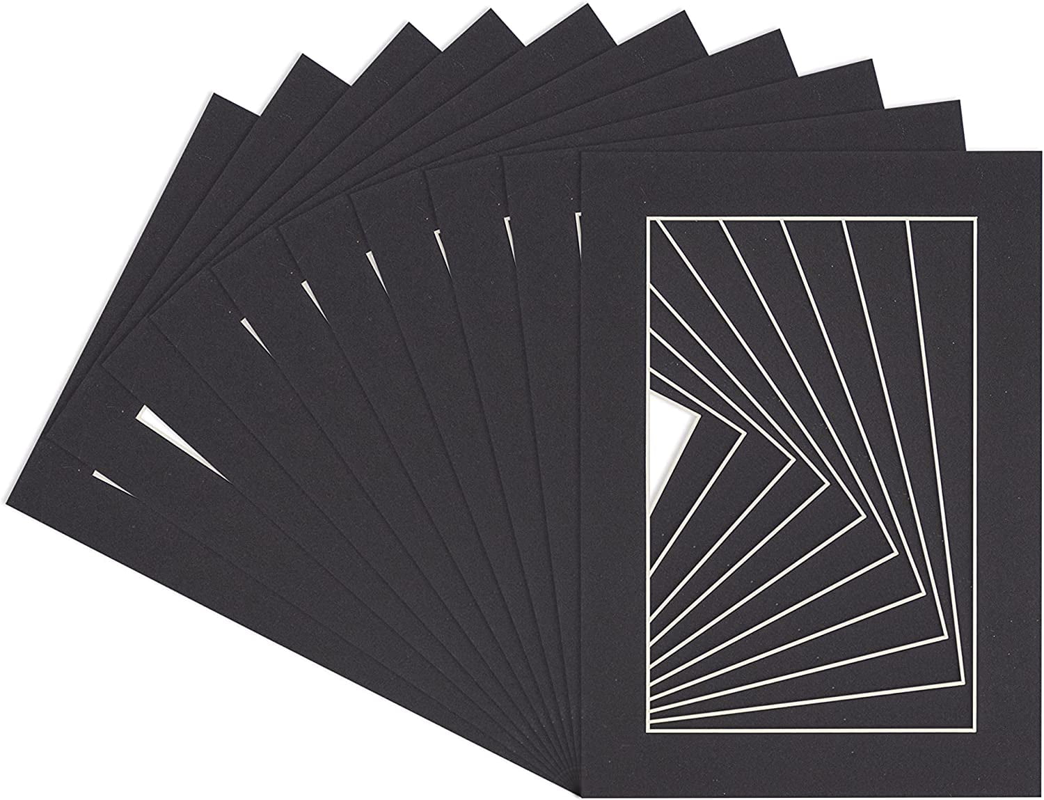 13X19 Mat For 16X20 Frame Precut Mat Board AcidFree Black 13X19