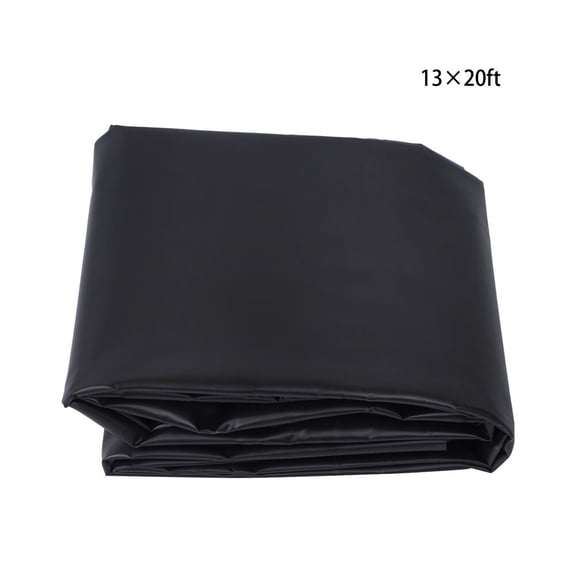 13X20 FT 20 Mil Pond Liners HDPE Fish Liners For Outdoor Ponds & Water Garden