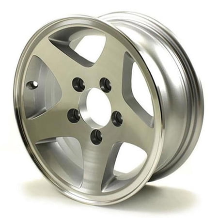 13X5 5-Lug on 4.5" Aluminum Series 04 Trailer Wheel - 435545