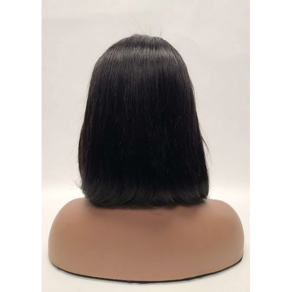 13X6 BOB straight lace front wig 100% unprocessed Brazilian human hair