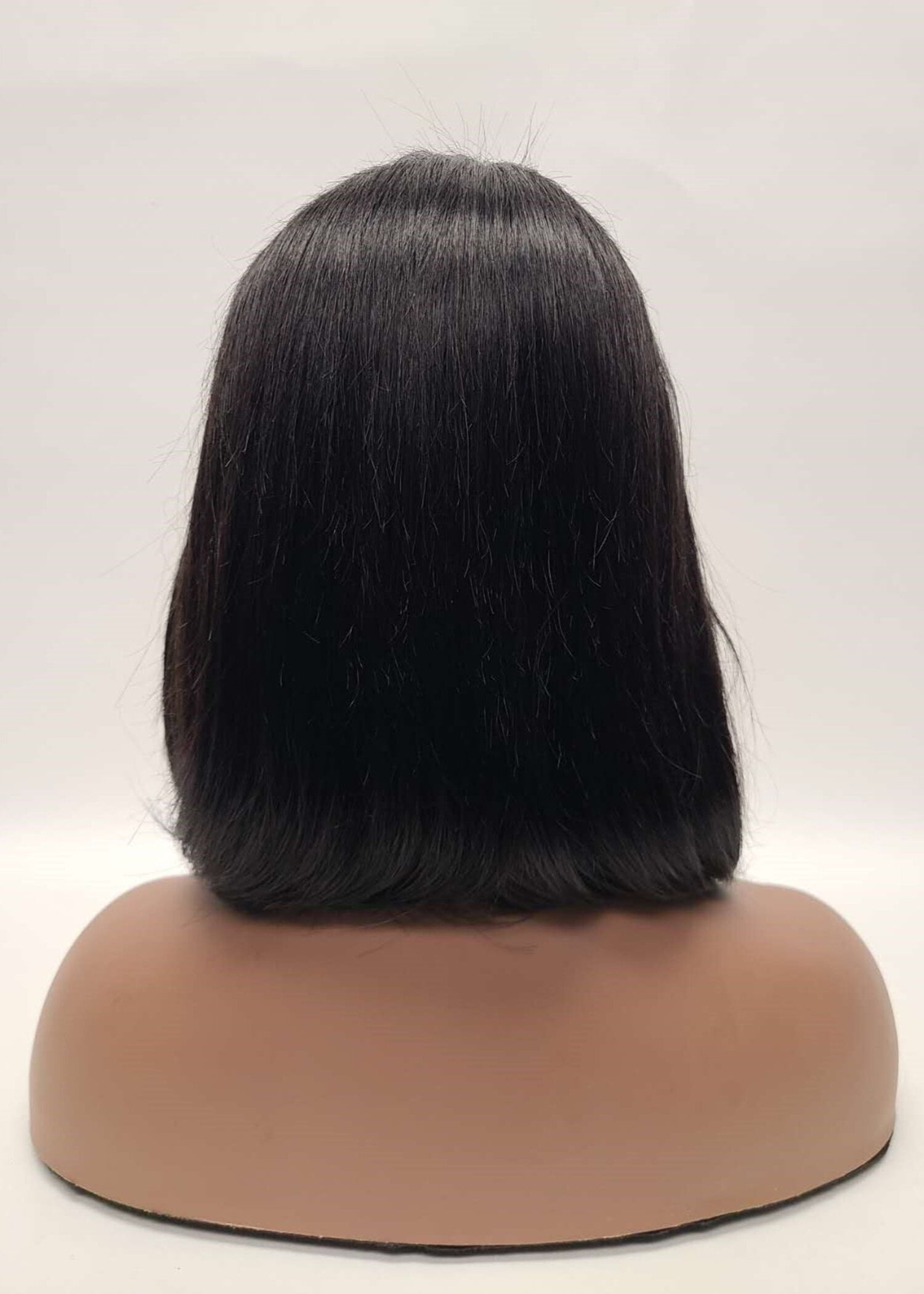 13X6 BOB straight lace front wig 100% unprocessed Brazilian human hair