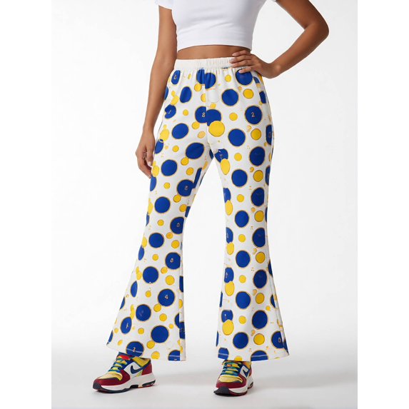 Girls Stylish Wide Leg Trousers Stretch Fit Bell Bottoms Casual Comfortable Pants for Junior Girls Age 7-13 Casual Wear