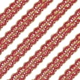 thumbnail image 1 of 13Yard 5/8inch Gimp Braid Trim Polyester Red Metallic Edge Woven S Wave Lace Ribbon Fabric Upholstery Hand DIY Crafts, 1 of 9