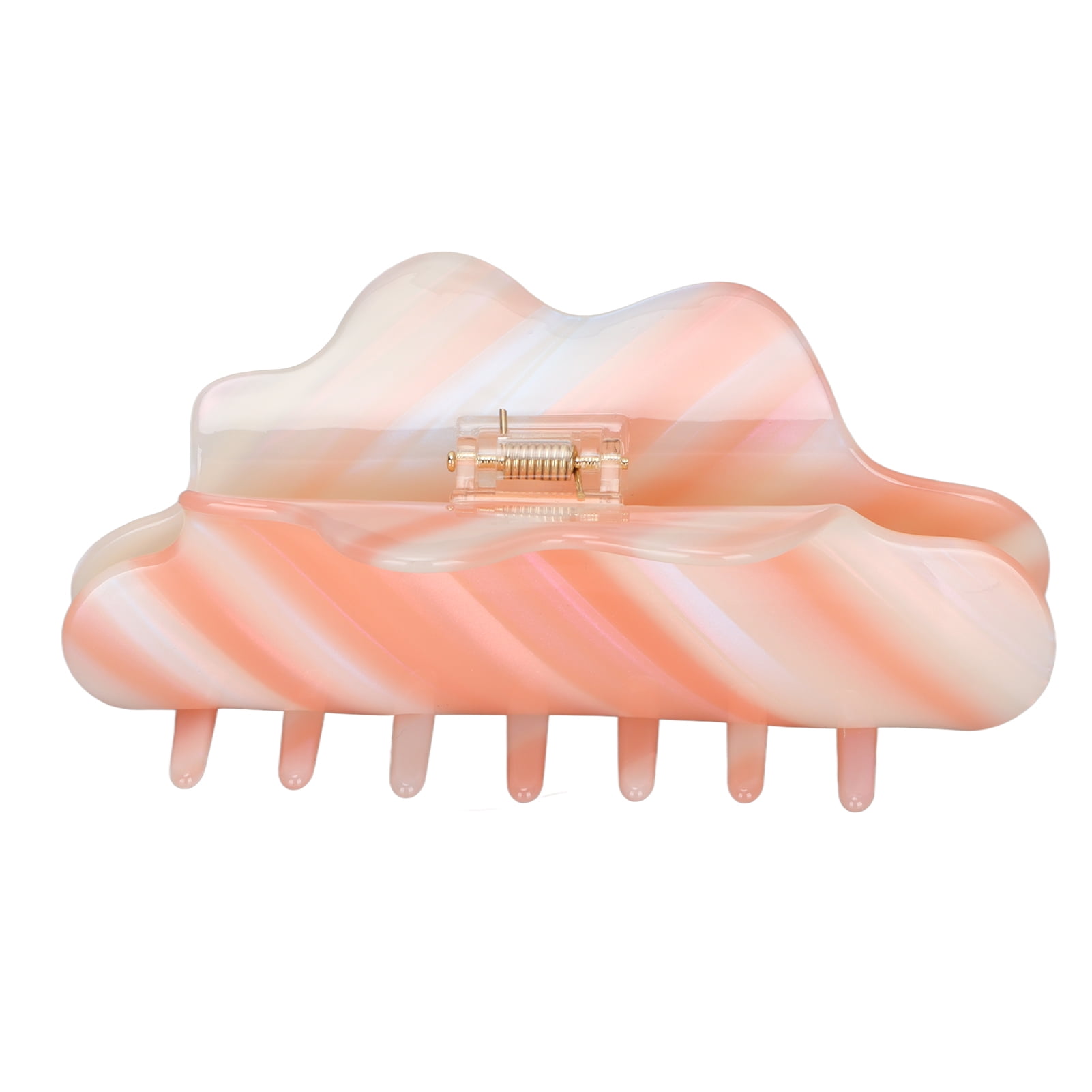 13cm Hair Claw Clips Gradient Color Elegant Strong Spring Firmly Hold