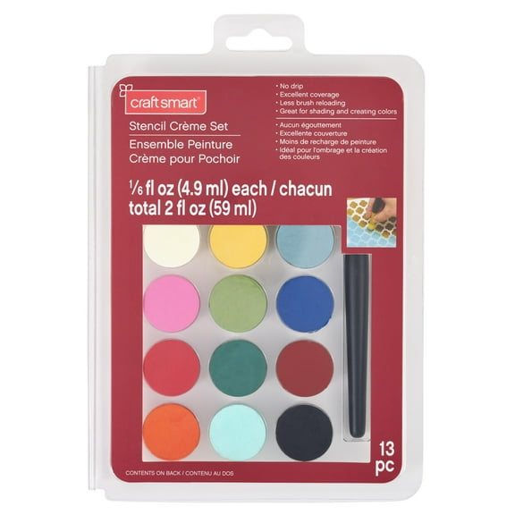 13ct Stencil Crme Set by Craft Smart