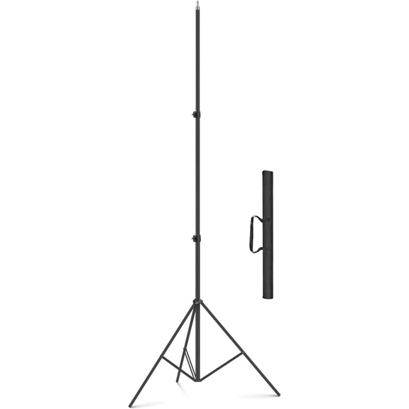 13ft Heavy Duty Light Stand Photography, Air Cushioned 13'/160inch/400cm Sky High Tripod Lighting Stand with Case for Gimbal Stabilizer Video Camera Studio LED Ring Light Flash