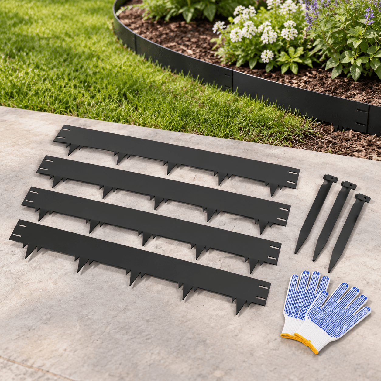 13ft Metal Landscape Edging 4-pack 40