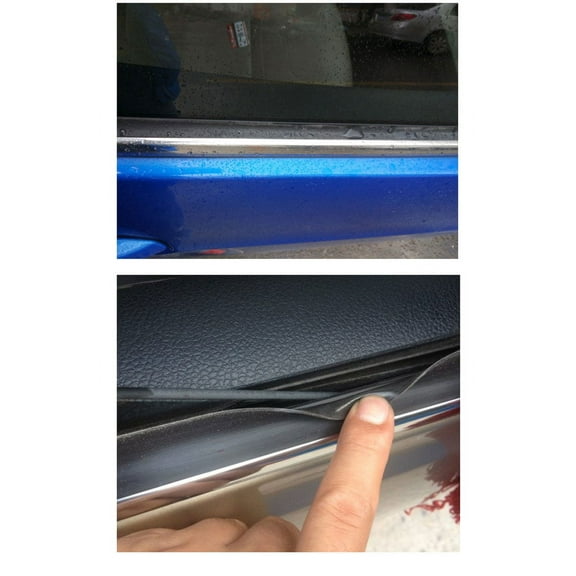 13ft Rubber Weatherstrip Car Front Rear Side Window Glass Edge Trim Sealed Strip