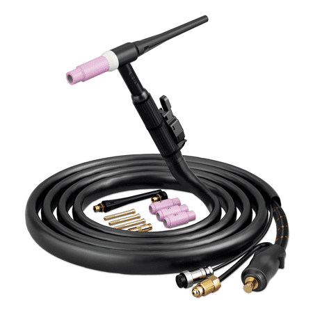ARCCAPTAIN 13ft WP-17V 150A Argon Lift TIG Torch with 10-25mm Connector