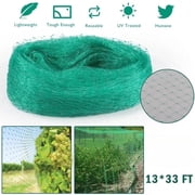 13ft x 33ft Green Anti Bird Netting Pond Net Protection Crops Plants Fruits Garden Mesh