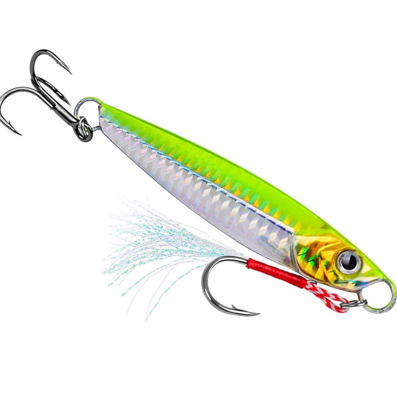 13g/30g/60g Jigs Lure Saltwater Fishing Lures Fast Sinking Jigging Baits Fishing Lures Swimbait for Walleye