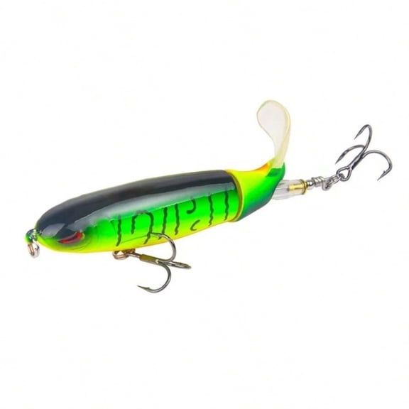 13g Whopper Plopper Topwater Lure, Creates Splash & Vibration for Bass & Pike