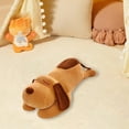 thumbnail image 1 of ​13in Brown Snuggle Pup Plush - 2-Size Cuddle Buddy for Kids, Premium Machine-Washable & Portable Travel Companion​​ A, 1 of 6