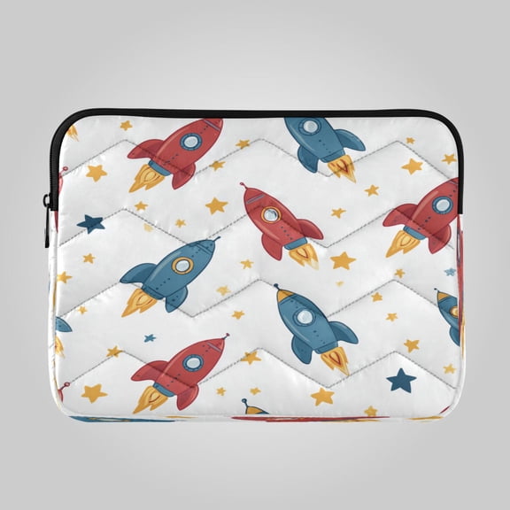 13in Laptop Bag Briefcases Computer Inner Bags Computer Bags Laptop Sleeves Work Travel School Bag Cosmic Adventure Collage
