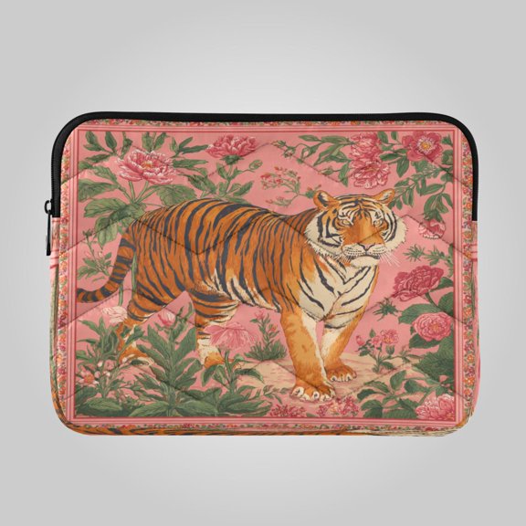 13in Laptop Bag Briefcases Computer Inner Bags Computer Bags Laptop Sleeves Work Travel School Bag Jungle Tiger Tapestry