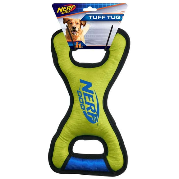 Nerf Dog Trackshot Infinity Tug, Blue/Green, 13 inch