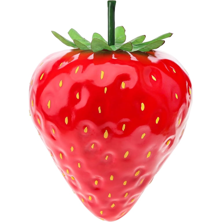 13inch Artificial Large Red Strawberry Oversize Fake Fruit