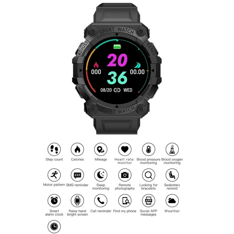 13inch Large Screen Touch Smart Watch For Women Men Waterproof Heart Rate Fitness Track Passometer Sport Watches For Ios Android Walmart