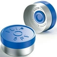 thumbnail image 1 of 13mm Aluminum-Plastic Flip Top Caps for Glass Vial Blue 100PCS, 1 of 1
