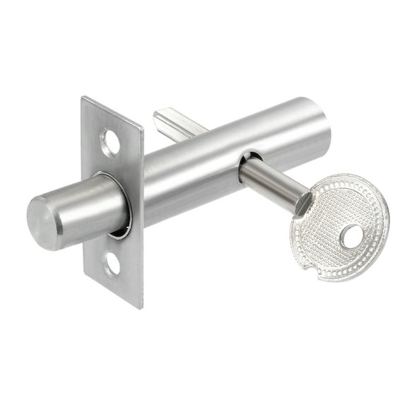 13mm Dia Cylinder Core Stainless Steel Hidden Tubewell Key Mortise Lock