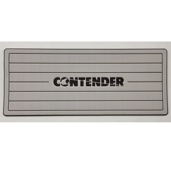 13mm EVA Helm Pad Compatible with Contender Boats, Seadek Style Non-Skid Faux Teak Marine Decking, High-Bond Adhesive Anti-Fatigue Mat