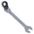 thumbnail image 1 of 13mm Flexible Headed Ratchet Spanner Wrench Lockable Head 72 Teeth Bi-hex, 1 of 6