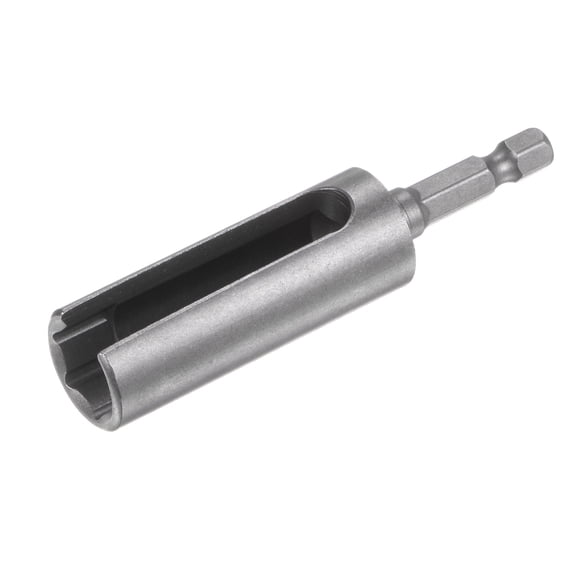 13mm Hex Nut Socket Slotted Extension Driver Bit Adapter 80mm Long socket tool