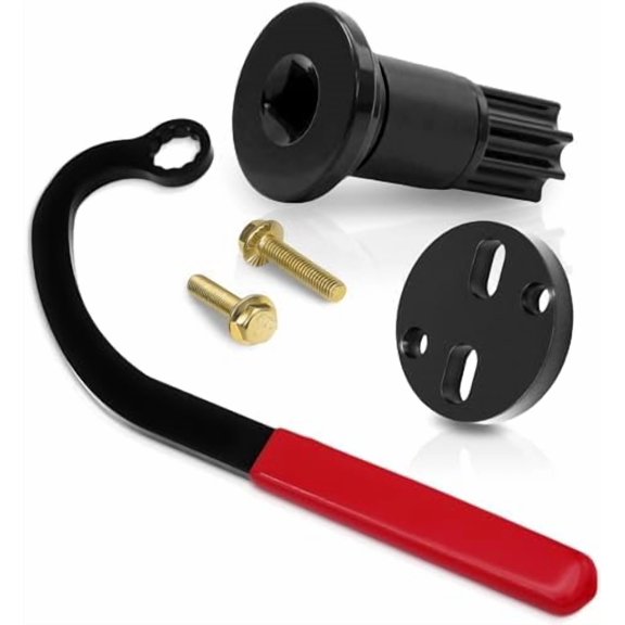 13mm Injection Pump Gear Puller + Idle Lock Nut Wrench + Engine Barring Tool Kit Compatible with 1989-2002 Dodge Ram VE P7100 VP44 Cummins B/C Series Diesel Engines$$Vehicle Parts & Accessories