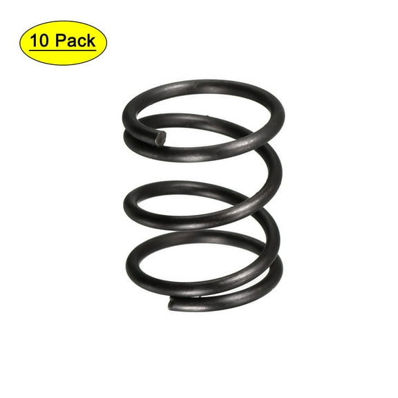 13mm Outer Diameter 1.2mm Wire Dia 15mm Long Compression Spring 10Pcs