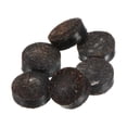 thumbnail image 1 of 13mm Pool Cue Tips Snooker Billiard Cue Tips Pool Stick Tips, Brown 12 Pack, 1 of 5