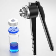 13mm Vial Manual Crimper Stainless Steel Portable Home Hand Sealing Machine Bottle Crimping Capping Tools for Aluminium Plastic Cover