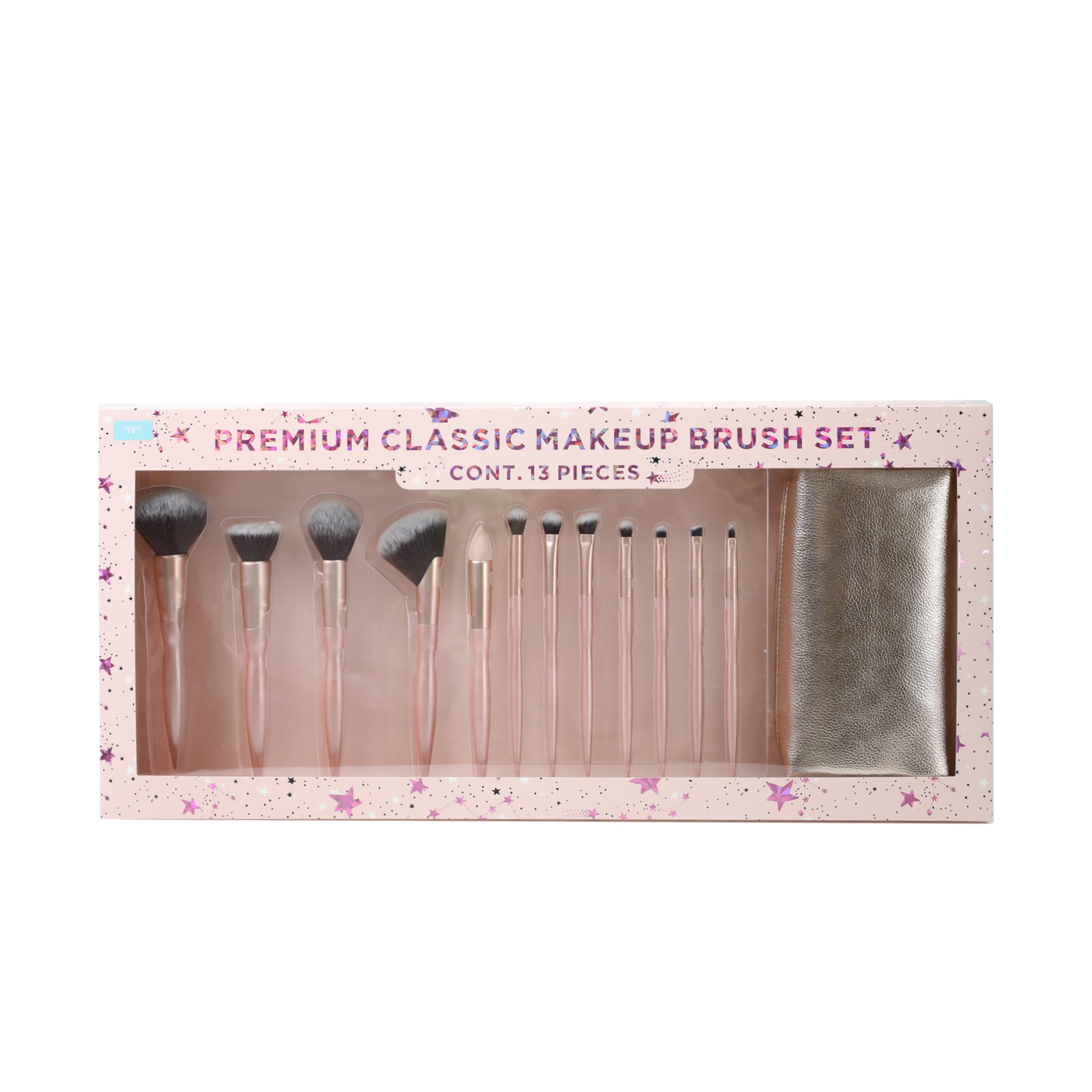 MASTER SERIES - 15 PCS CLASSIC BRUSH KIT - ROSE GOLD