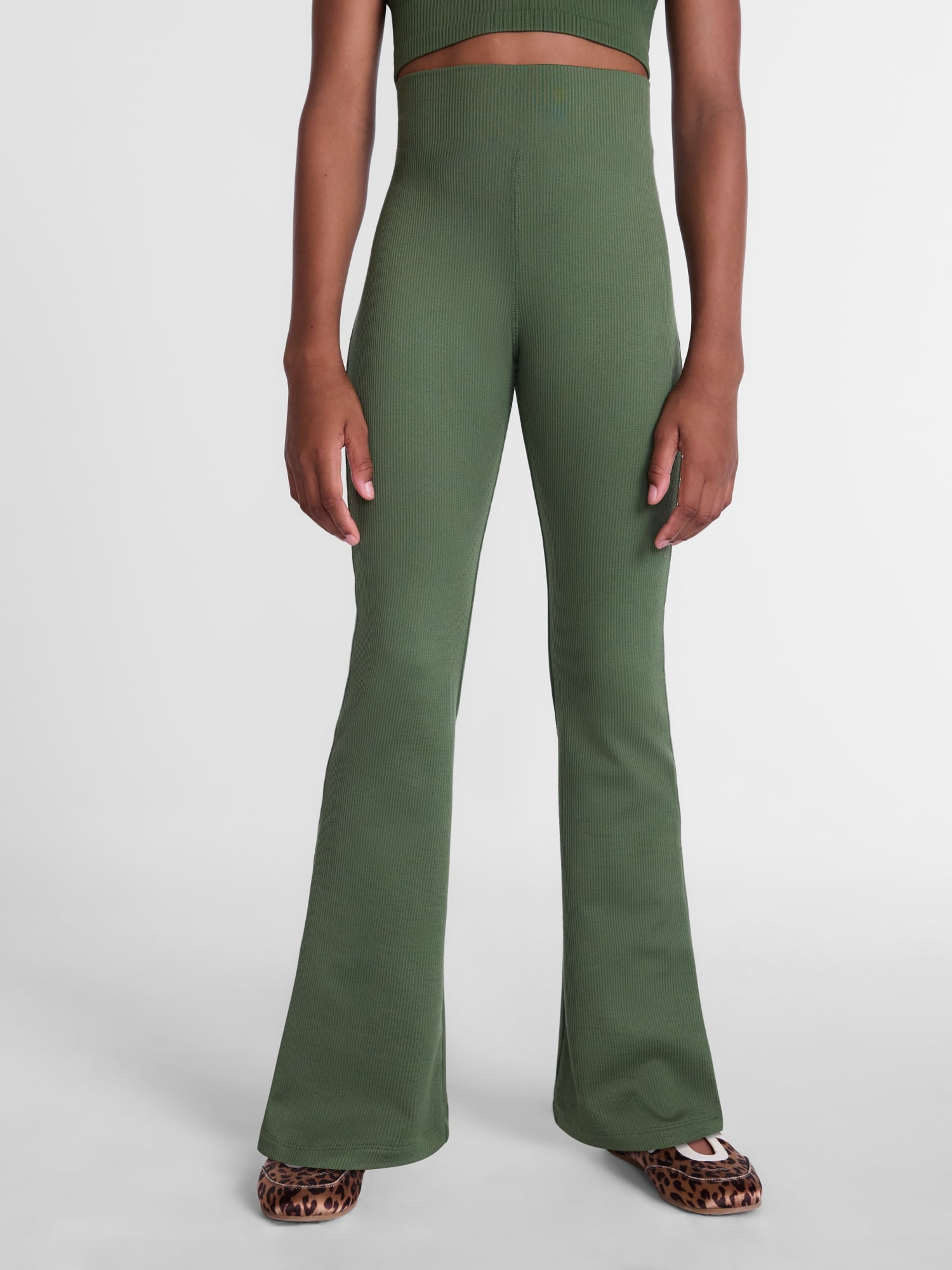 Weekend Academy Girls Seamless Flare Leggings, Sizes 4-18