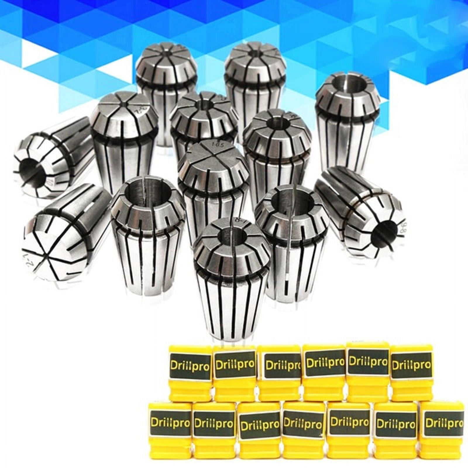 Er 20 Collets New 13Pcs ER20 Spring Collet Set For CNC Milling
