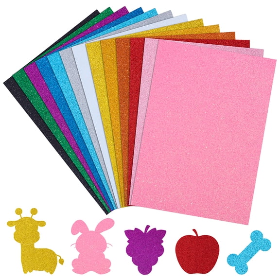 13pcs 13 Colors Foam Sheets 7.9x11.8inch EVA Craft Foam Sheets Foam Paper for Crafts DIY Projects Gift Cards Scrapbooking Decorations