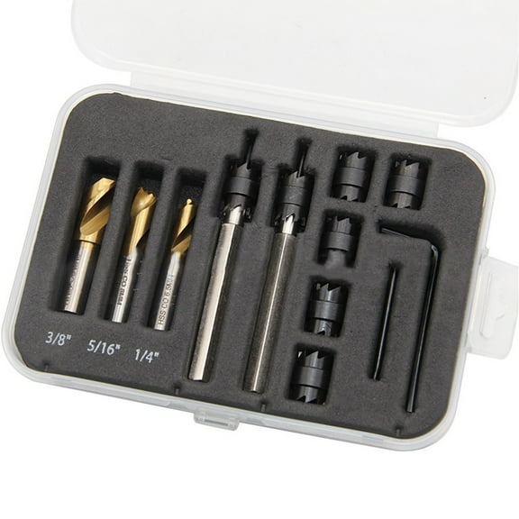 13pcs 6.5mm 8mm 10mm HSS Spot-Weld Cutter Welding Drill Bit Countersink Bit