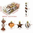 thumbnail image 1 of 13pcs Christmas Ball Ornament Gift Box Set Small Painted Hanging Decorations for Christmas Tree and Holiday Decor Festive Decorative Pendants and Accessories for Home Party and Gift Display F, 1 of 1
